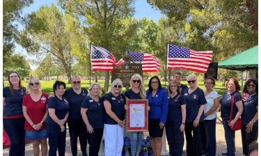 Senator Valladares names Antelope Valley Blue Star Mothers as Senate District 23 Nonprofit of the Year